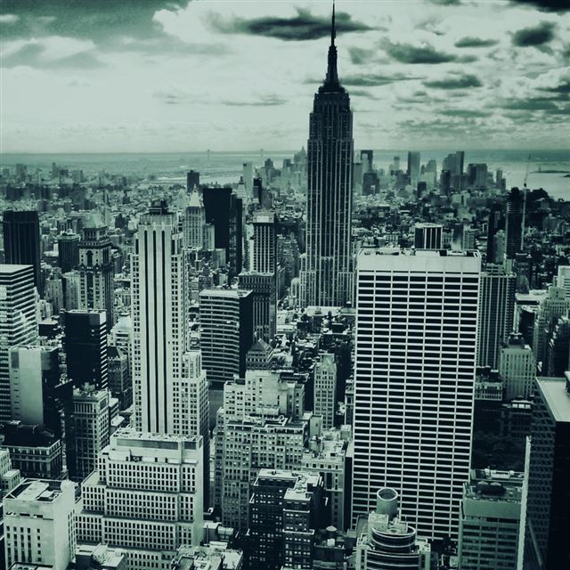 1024x1024 Black And White New York - new iPad Wallpaper