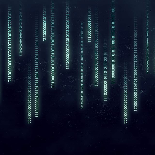 1024x1024 Binary data - strip iPad Wallpaper