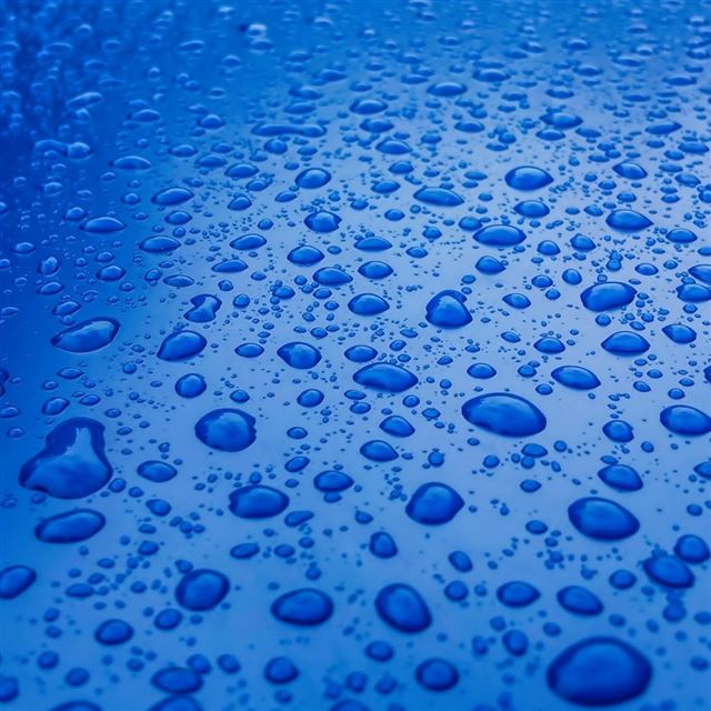 1024x1024 Water Drops - circle iPad Wallpaper