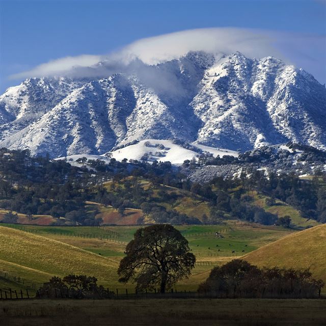 1024x1024 Mountain Diablo - scenery iPad Wallpaper