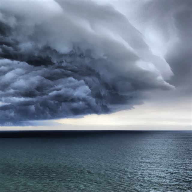 1024x1024 Incoming Storm - cyan iPad Wallpaper