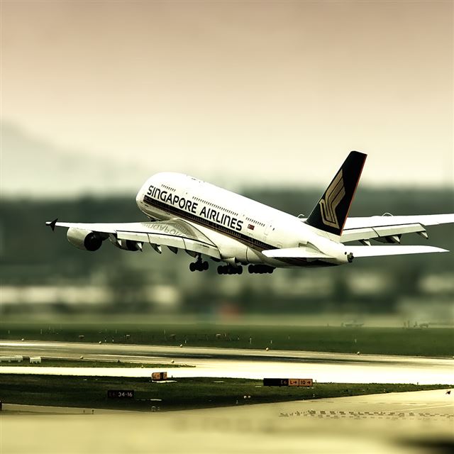 1024x1024 Singapore Airlines - brown iPad Wallpaper
