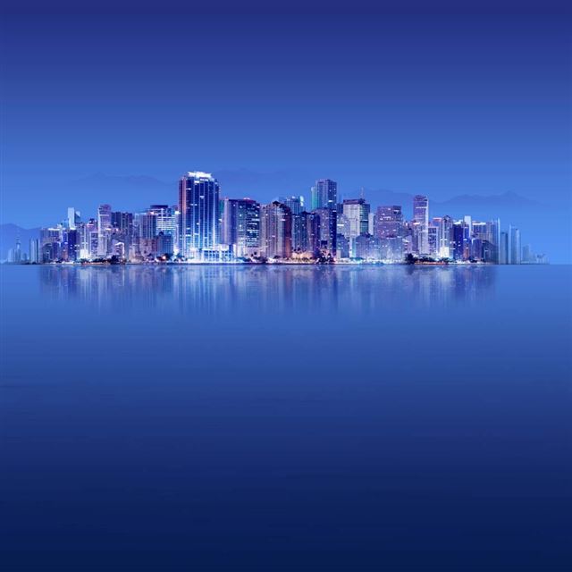 1024x1024 Landscape - house iPad Wallpaper