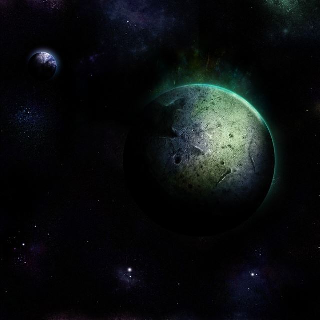 1024x1024 Lifeforms - outer iPad Wallpaper