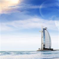 Future Beach House wallpaper