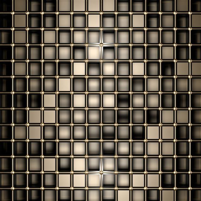 1024x1024 Bronze Squares - aesthetic iPad Wallpaper