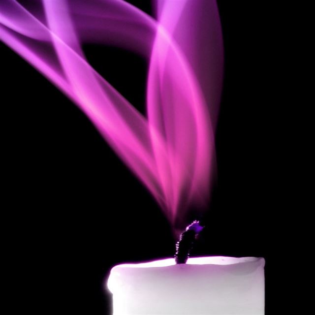 1024x1024 Purple Candle Picture - gray iPad Wallpaper