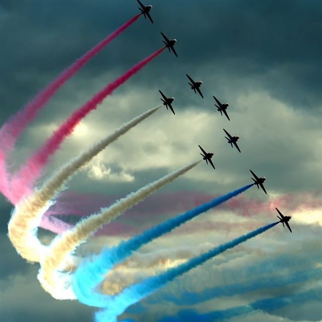 1024x1024 Air Show - show iPad Wallpaper