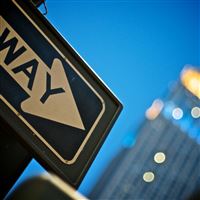 New York Empire State Building Sky Evening wallpaper