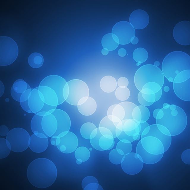 1024x1024 Bokeh - aesthetic iPad Wallpaper