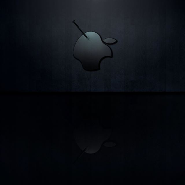 1024x1024 Nailed Apple Logo - macintosh iPad Wallpaper