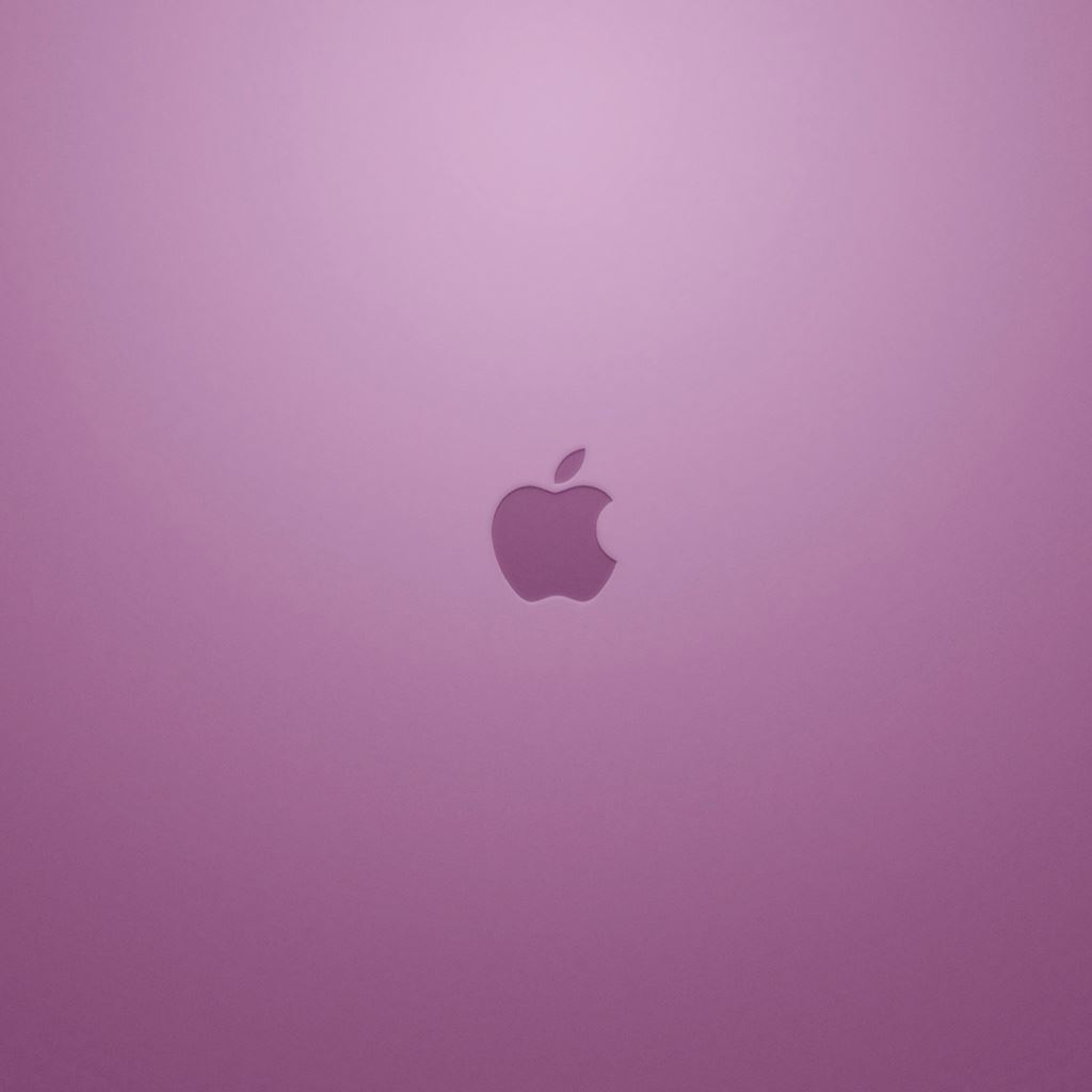 Pink Apple Logo iPad Wallpapers Free Download