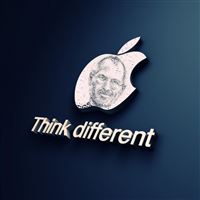 Apple Logo Steve Jobs Think Different wallpaper