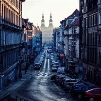 Poland automobile car cities wallpaper