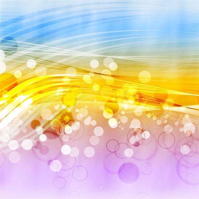1024x1024 Colourful Bokeh - bokeh iPad Wallpaper