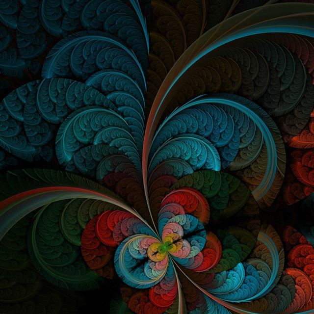 1024x1024 Abstract - aesthetic iPad Wallpaper