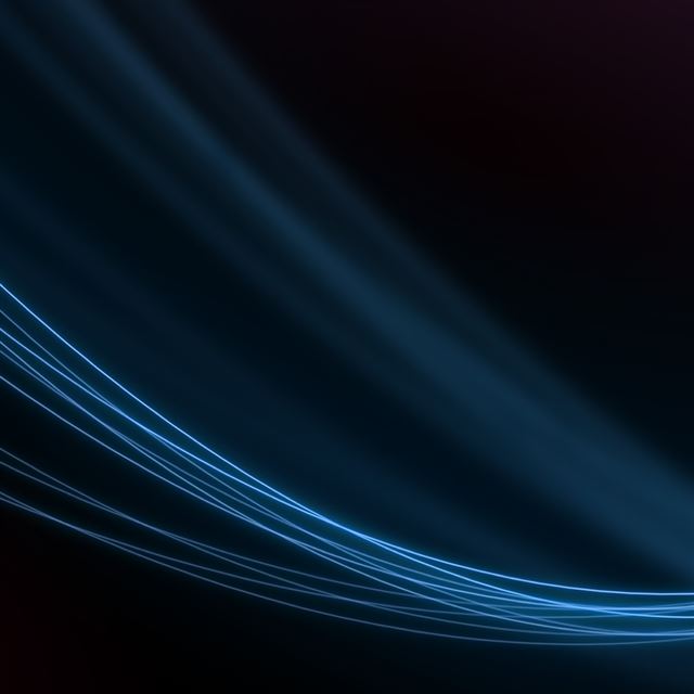 1024x1024 Blue line minimalistic - cyan iPad Wallpaper