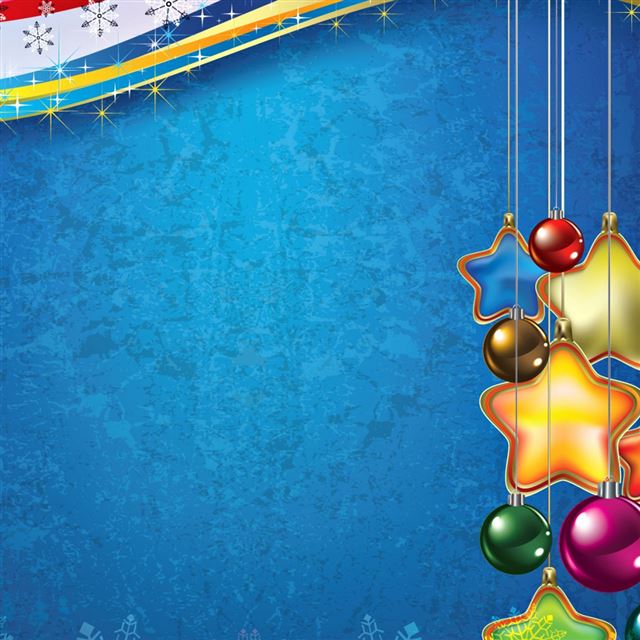 1024x1024 New year - star iPad Wallpaper