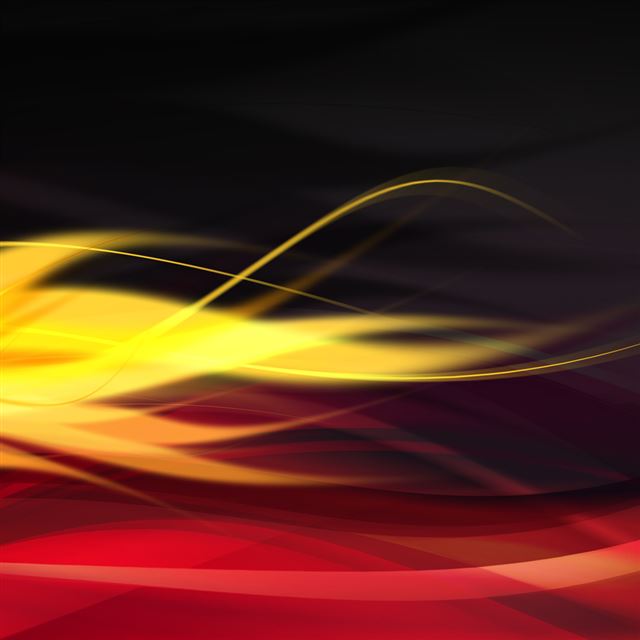 1024x1024 Vector Flames - orange iPad Wallpaper