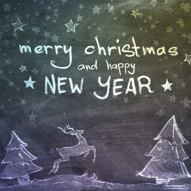 1024x1024 Christmas and new year - star iPad Wallpaper