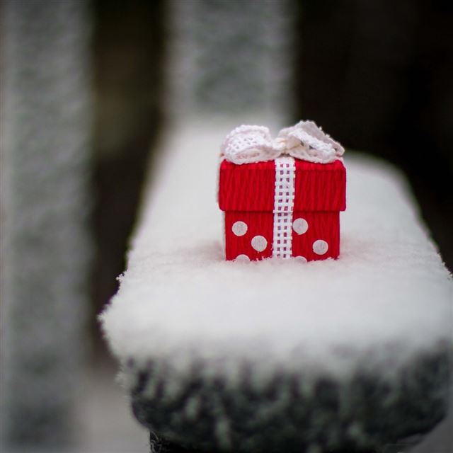 1024x1024 Small gift - bokeh iPad Wallpaper