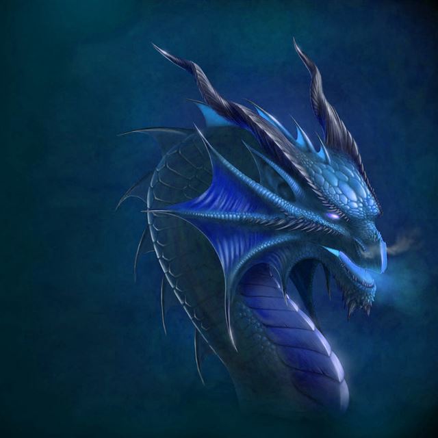 1024x1024 Dragons - purple iPad Wallpaper