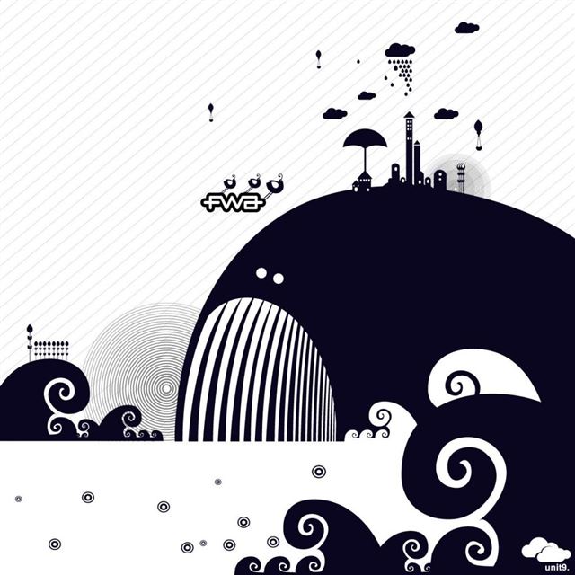 1024x1024 Art Whale - vectors iPad Wallpaper