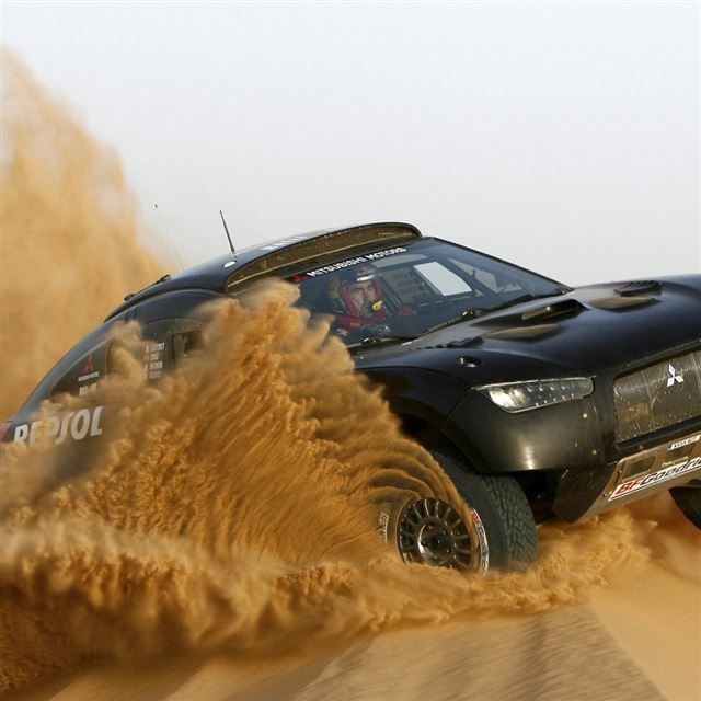 1024x1024 Mitsubhi Racing lancer - racing iPad Wallpaper