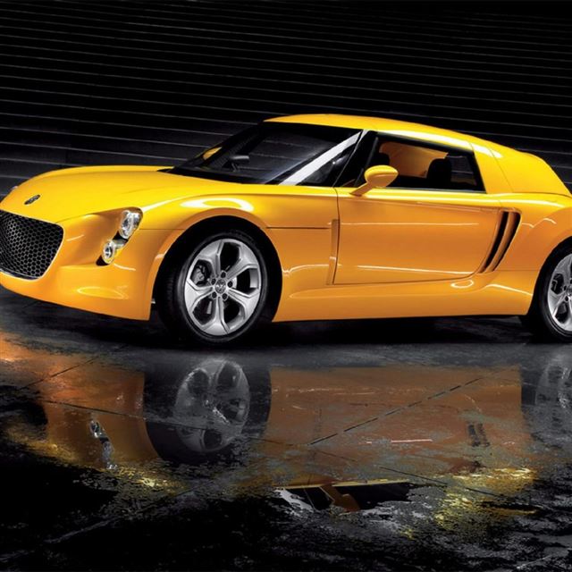 1024x1024 Volkswagen EcoRacer Concept Yellow - car iPad Wallpaper
