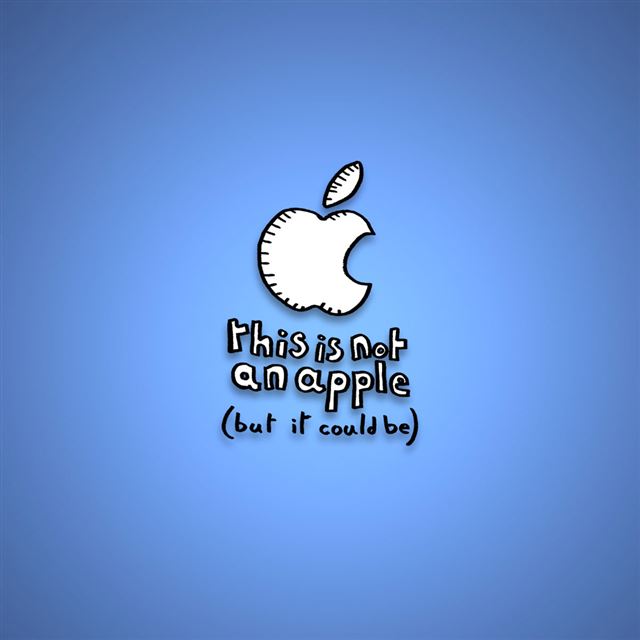 1024x1024 Not An Apple Logo - computers iPad Wallpaper