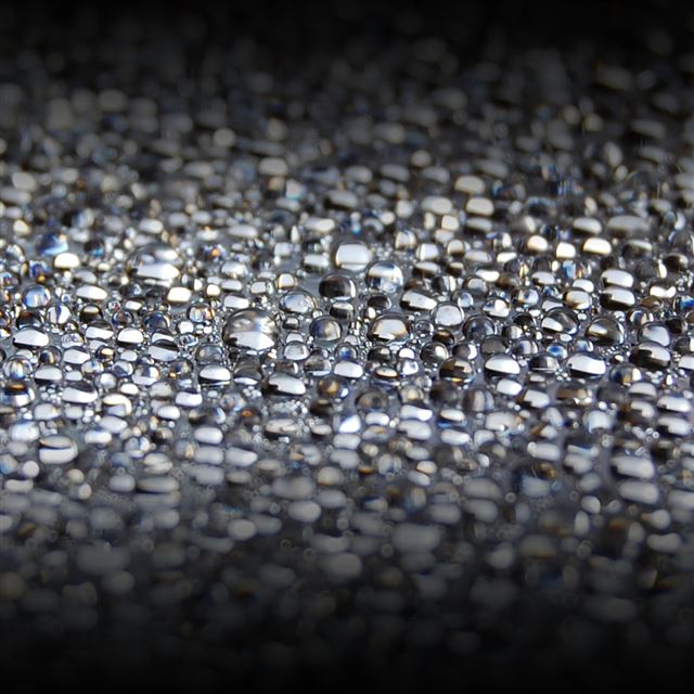 1024x1024 Water Bubbles - many iPad Wallpaper