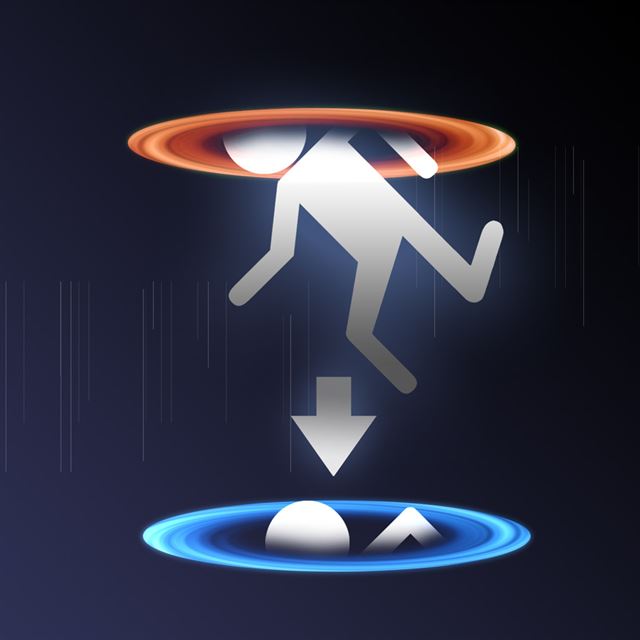 1024x1024 Portal -  iPad Wallpaper