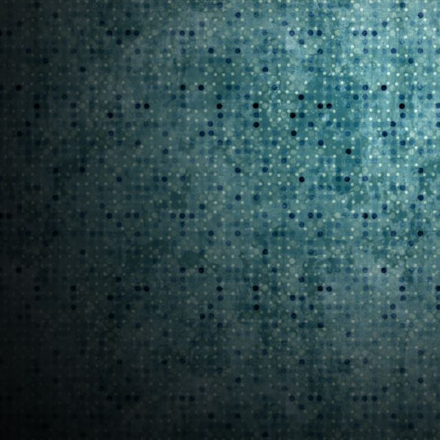 1024x1024 Blue Dots Abstract - circle iPad Wallpaper