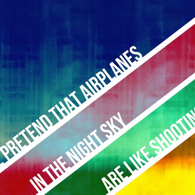 1024x1024 Airplanes - word iPad Wallpaper