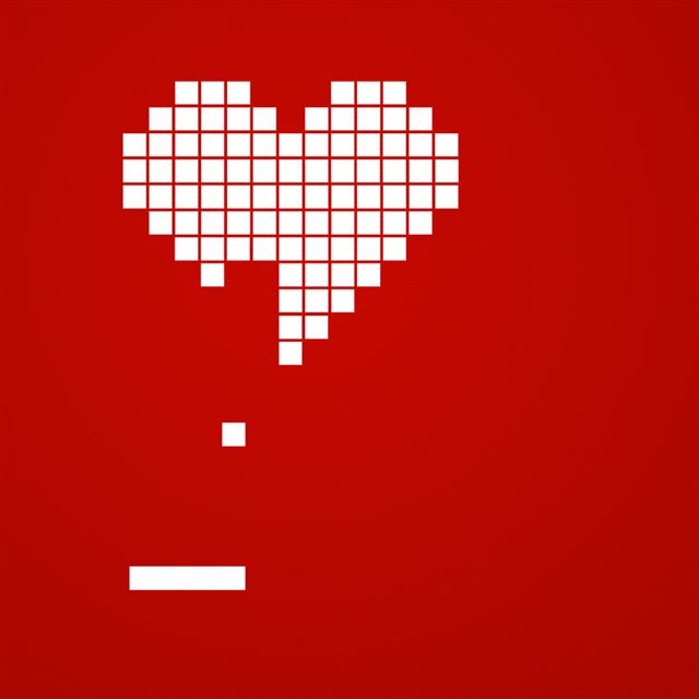 1024x1024 Heart Gaming - heart iPad Wallpaper