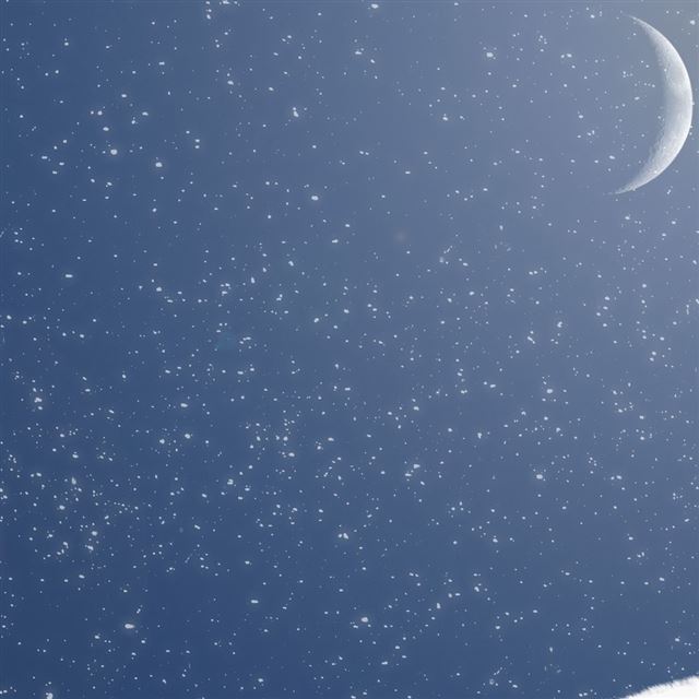 1024x1024 Minimal Winter - winter iPad Wallpaper