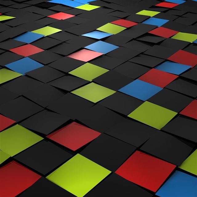 1024x1024 Tiles 3d - aesthetic iPad Wallpaper