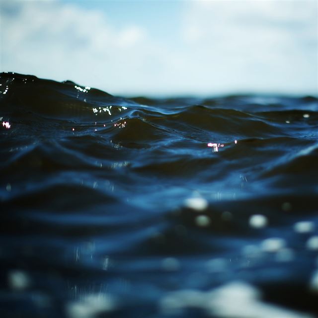 1024x1024 Open Water - scenery iPad Wallpaper
