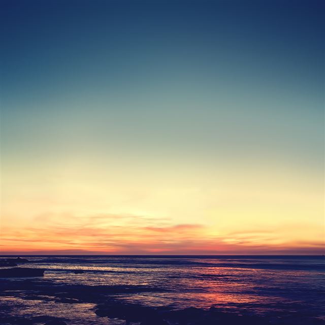 1024x1024 Tranquil sunset - sunset iPad Wallpaper