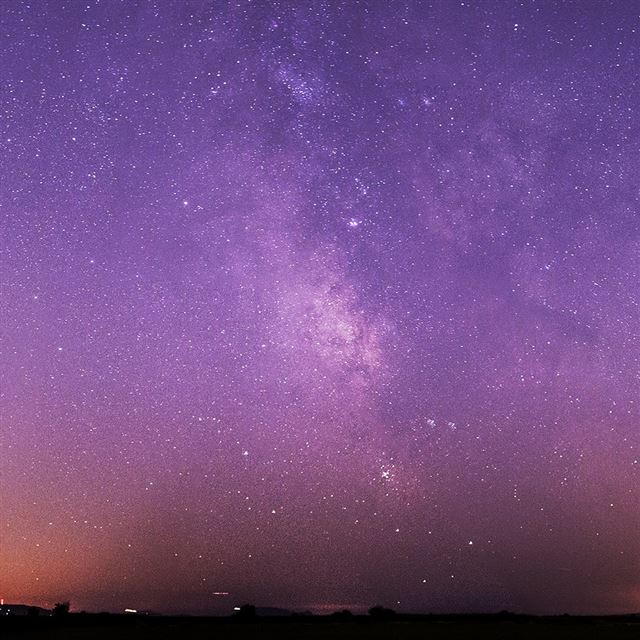 1024x1024 Amazing Milky Way - star iPad Wallpaper