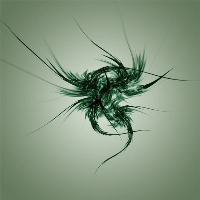 1024x1024 Strange Parasite - cyan iPad Wallpaper