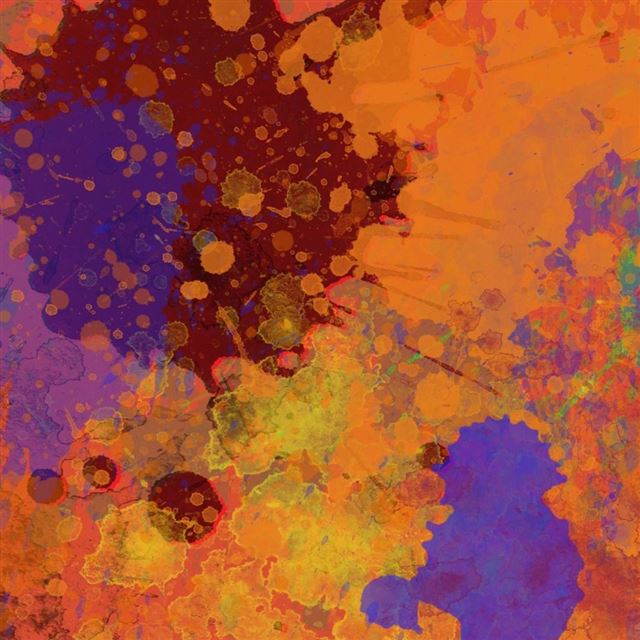 1024x1024 Contemporary art - purple iPad Wallpaper