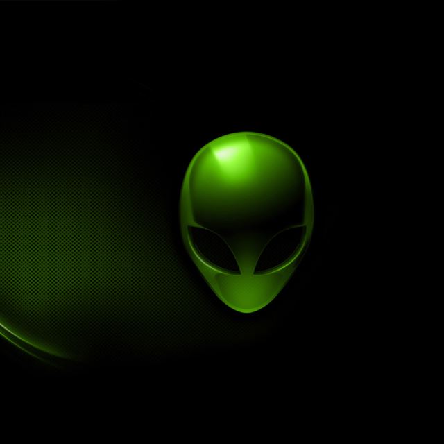 1024x1024 Green Alien - aliens iPad Wallpaper
