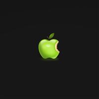 Actual Apple Logo wallpaper