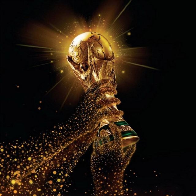 1024x1024 Fifa World Cup Trophy -  iPad Wallpaper