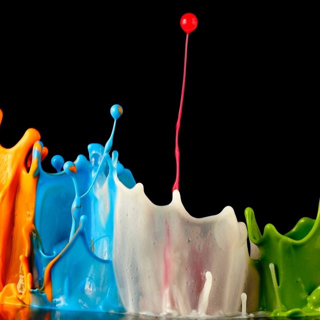 1024x1024 Color Explosion -  iPad Wallpaper