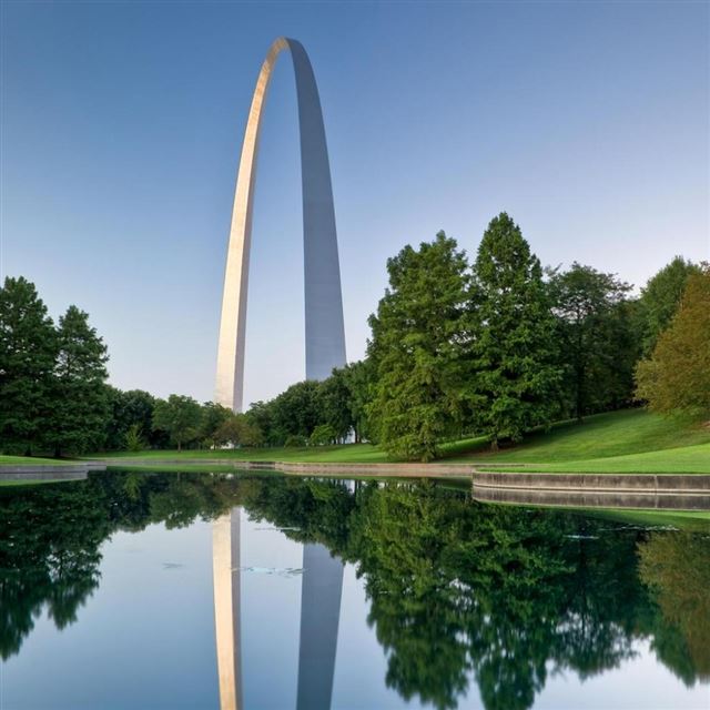1024x1024 The Gateway Arch - arch iPad Wallpaper