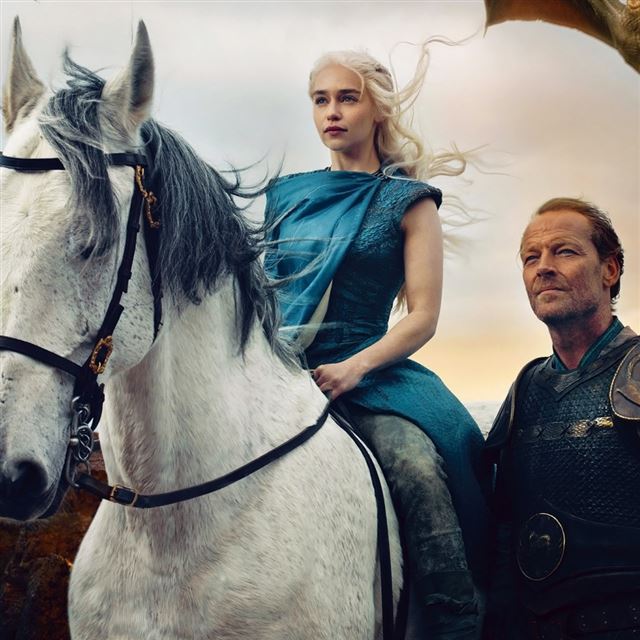 1024x1024 Game Of Thrones Vanity Fair Cover - brown iPad Wallpaper