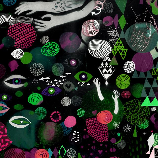 1024x1024 James Hulliver Hancock - colours iPad Wallpaper