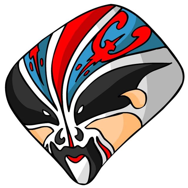 1024x1024 Opera Face -  iPad Wallpaper